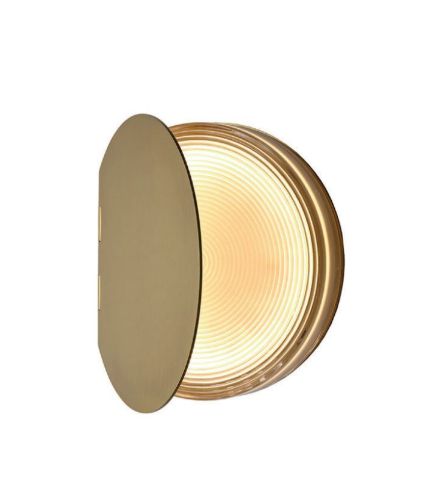 DCW Editions Poudrier Væglampe 17,3x19,5 cm - Gold
