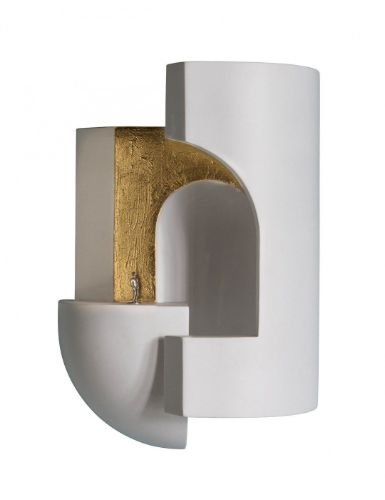 DCW Editions SOUL Story 2 Væglampe H: 29,7 cm - White/Gold