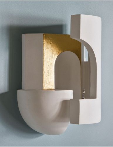 DCW Editions SOUL Story 2 Væglampe H: 29,7 cm - White/Gold
