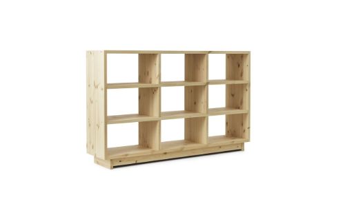 Normann Copenhagen Fyr Bogreol Høj L: 181 cm - UV Lakeret Fyrretræ