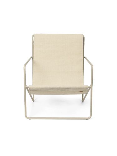 Ferm Living Desert Lounge Chair SH: 20 cm - Cashmere/Cloud