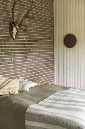 Hemverk Vægur Ø: 38 cm – Dark Oak/Black