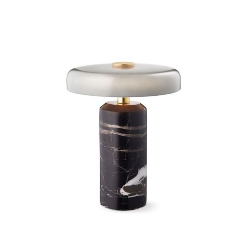 Design By Us Trip Portable Lamp H: 21 cm - Ash Marble/Grey