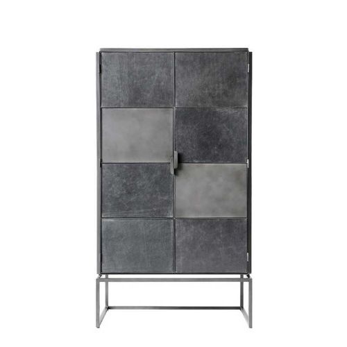 MUUBS Austin Højskab 160x90 cm - Sort