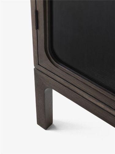 &Tradition Trace Single Cabinet SC87 H: 192 cm - Dark Stained Oak