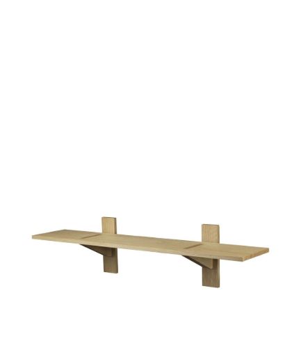FDB Møbler B100 Sorø Hylde 24x100 cm - Natur 