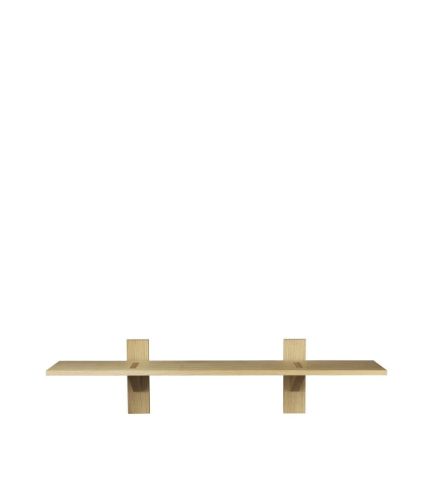 FDB Møbler B100 Sorø Hylde 24x100 cm - Natur 