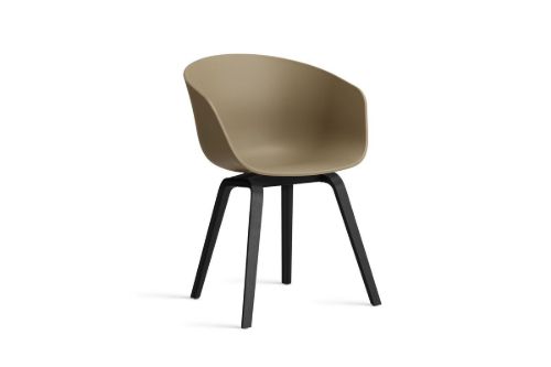 HAY AAC 22 About A Chair  - Black Lacquered Oak Veneer/Clay