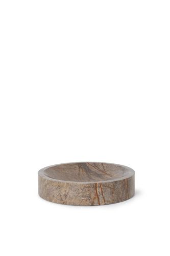 Ferm Living Scape Bowl Ø: 30 cm - Brown Marble