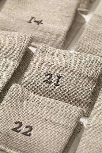 Ferm Living Pine Christmas Calendar Mini 50x69 cm - Natural