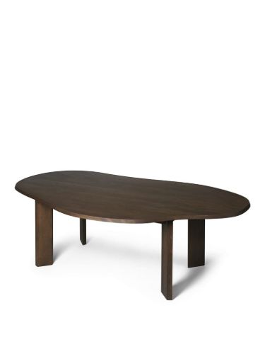 Ferm Living Tarn Dining Table Ø: 220 cm - Dark Stained Beech 
