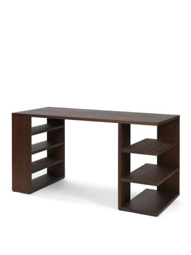 Ferm Living Edre Desk 137x65 cm - Dark Stained Pine 