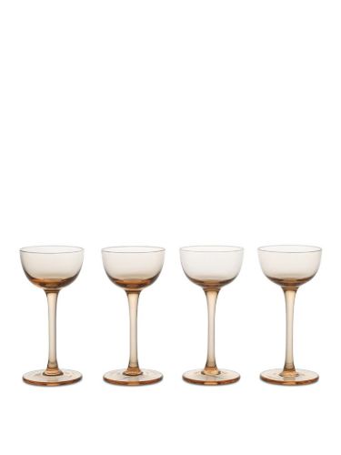 Ferm Living Host Liqueur Glasses Set of 4 - Blush