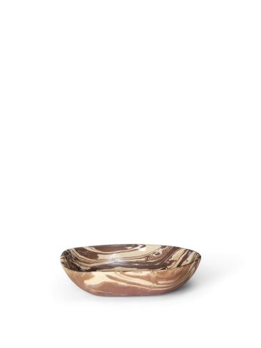 Ferm Living Ryu Bowl B: 28 cm - Sand/Brown 