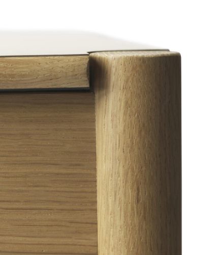 FDB Møbler C44 Spisebord M. Vendbar Bordplade 120x80 cm - Beige/Sort Laminat