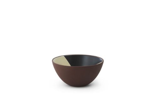 Normann Copenhagen Line Skål Ø: 15 cm - Sort/Creme