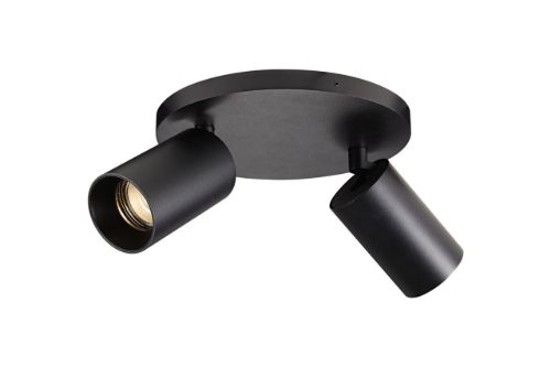 ANTIDARK SpotOn Circle2 Væg/loftlampe Ø: 20 cm - Black