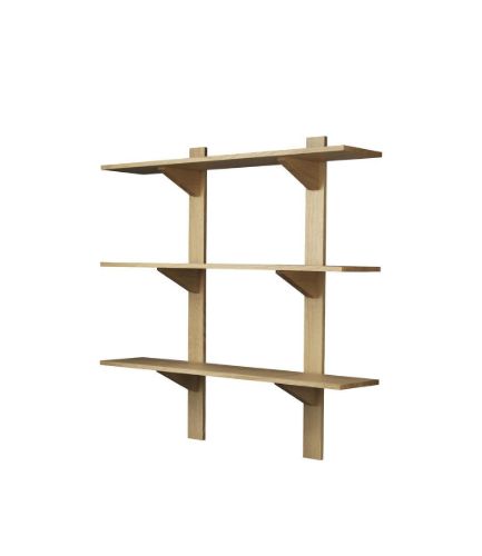 FDB Møbler B100 Sorø Hylde 100x100 cm - Natur