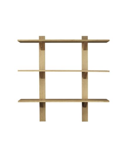 FDB Møbler B100 Sorø Hylde 100x100 cm - Natur