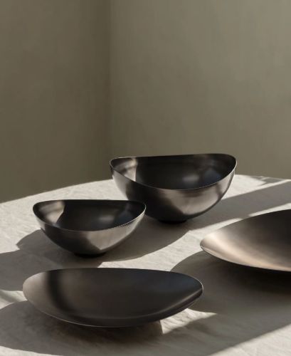 Blomus ONDEA Bowl Size M - Burned Metal