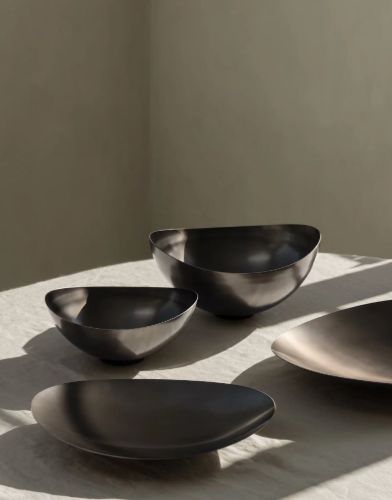Blomus ONDEA Bowl Size S - Burned Metal