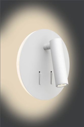 ANTIDARK Circle Wall Væglampe LED Ø: 15 cm - White