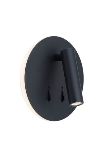 ANTIDARK Circle Wall Væglampe LED Ø: 15 cm - Black