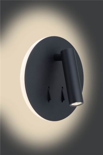 ANTIDARK Circle Wall Væglampe LED Ø: 15 cm - Black