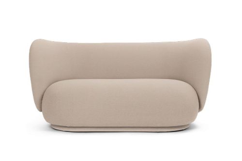 Ferm Living Rico 2 Personers Sofa Grain L: 150 cm - Cashmere