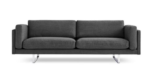 Erik Jørgensen EJ 280 2 Pers. Sofa 100 L: 240 cm - Bardal 160/Børstet Krom