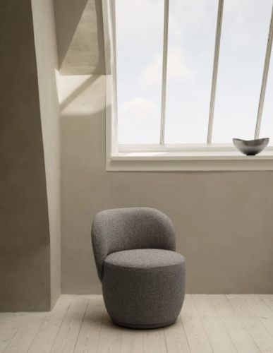 Blomus KUON Swivel Armchair H: 71 cm - Taupe 