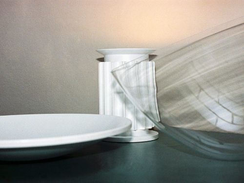 FLOS Taccia Small Bordlampe H: 48 cm - Matt White