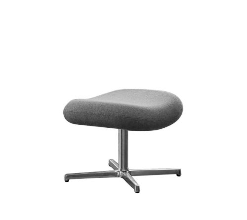 Cane-line Indoor Pace Fodskammel H: 45 cm - Light Grey/Zen