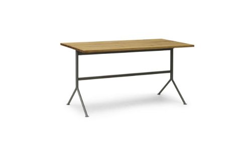 Normann Copenhagen Kip Skrivebord 150x80 cm - Gråt Stål/Eg
