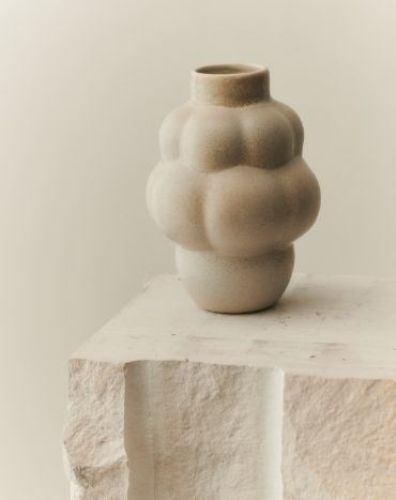Louise Roe Balloon Vase #04 Petit H: 18 cm - Vintage Glaze