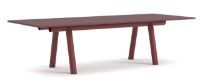 Billede af HAY Boa Table 1100 280x110x75 cm - Barn Red/Burgundy Linoleum