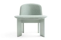 Billede af HAY Chisel Lounge Chair Polstret SH: 39 cm - Eucalyptus Lacquered Beech/Metaphor-023