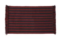 Billede af HAY Stripes And Stripes Wool 52x95 cm - Cherry