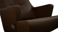 Billede af Conform MyPlace Lænestol med Lyd SH: 42 cm - Læder/Brown