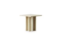 Billede af Normann Copenhagen Edge Coffee Table Small 43x45 cm - Travertine