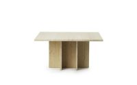 Billede af Normann Copenhagen Edge Coffee Table Large 40x80 cm - Travertine
