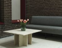 Billede af Normann Copenhagen Edge Coffee Table Large 40x80 cm - Travertine
