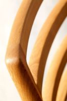 Billede af J.L Møllers Møbelfabrik Stol Model 68 SH: 44 cm - Valnød/Natur Flet