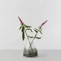 Billede af Ro Collection Flower Vase No. 2 Ø: 15 cm - Smoked Grey