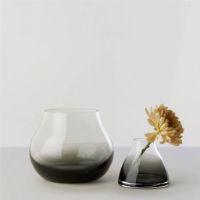 Billede af Ro Collection Flower Vase No. 23 Ø: 23 cm - Smoked Grey