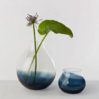 Billede af Ro Collection Flower Vase No. 23 Ø: 23 cm - Indigo Blue