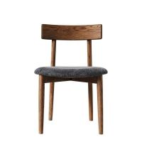 Billede af MUUBS Tetra Sædepolstret Spisebordsstol H: 77,3 cm - Brun/Granit