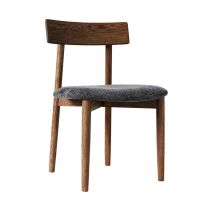 Billede af MUUBS Tetra Sædepolstret Spisebordsstol H: 77,3 cm - Brun/Granit
