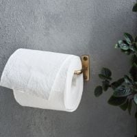 Billede af House Doctor Welo Toiletpapirholder L: 13 cm - Børstet Messing 