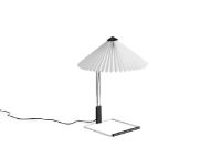 Billede af HAY Matin Table Lamp Small H: 38 cm - Mirror/White 